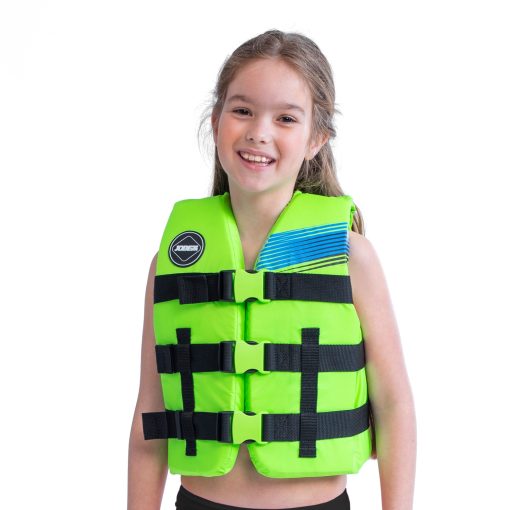 Jobe Nylon Life Vest Kids Lime Green 2024 - 244820004 zoom - JOBE