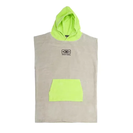 O&E Youth Hooded Poncho - ABTW06 Youth Hooded Poncho towel Grey 23 A 409bc0a9 b580 4312 b067 - O&E