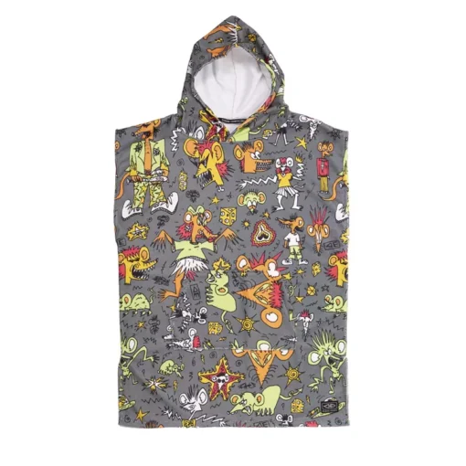 O&E Youth Irvine Hooded Poncho - ABTW11 Youth Irvine HoodedPoncho Charcoal c7226563 b2ce 4246 a803 - O&E