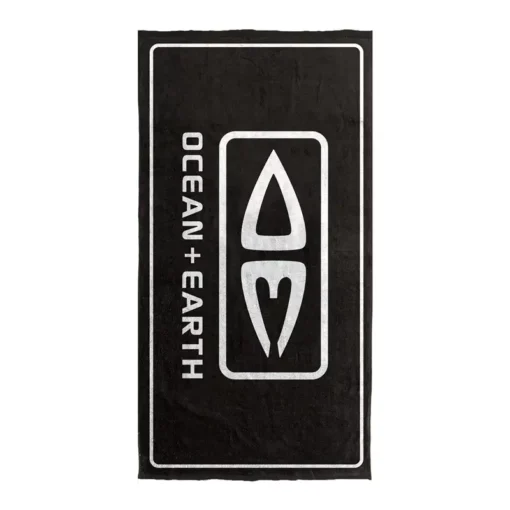 O&E Priority Towel - AMTW06 PRIORITY beach towel black 22 A 3004d21e c50b 4b7a 90ff - O&E