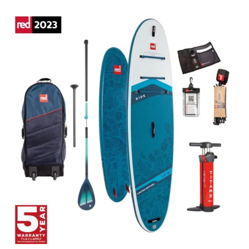 Red Paddle Package - 10.6 Ride Limited Edition HT 2024 - RIDE 10 6 LTD CRUISER TOUGH BLUE - Red Paddle