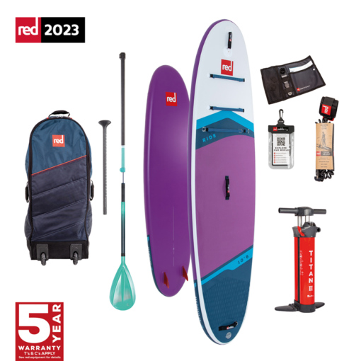 Red Paddle Package - 10.6 Ride Purple CT 2024 - RIDE 10 6 SE CRUISER TOUGH - Red Paddle