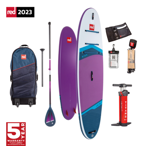 Red Paddle Package - 10.6 Ride Purple HT Purple 2024 - RIDE 10 6 SE HYBRID TOUGH PUR - Red Paddle