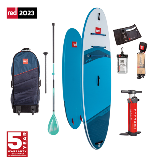 Red Paddle Package - 10.8 Ride CT 2024 - RIDE 10 8 CRUISER TOUGH - Red Paddle