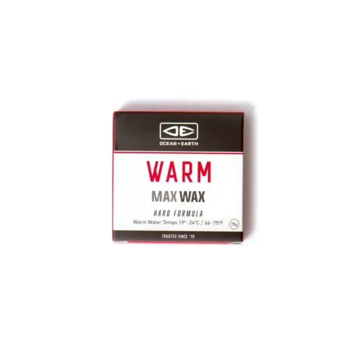 O&E Warm Max Wax 75G - SAWX02 MaxWax Surf Wax Warm detail 2 - O&E