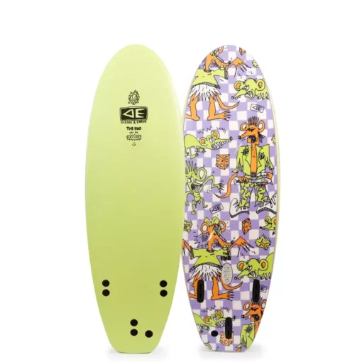 O&E Freaks Bug 5'6" - SBGR56 Freaks Bug 5 6 acid green Soft board 23 C 1800x1800 2 - O&E