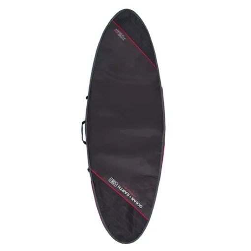 O&E Compact Day Fish Board Bag - SCFB33 Compact Day Fish Surfboard Cover red - O&E