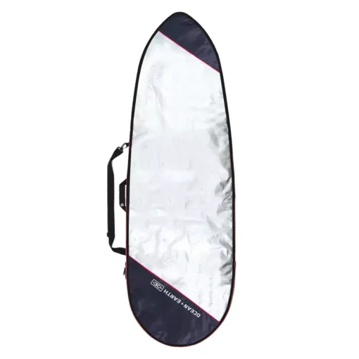 O&E Barry Basic Fish Board Bag - SCFB44 Barry FISH Surfboard Cover red - O&E