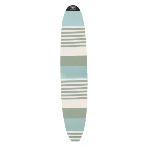 O&E Longboard Stretch Cover - SCLB35 Longboard STRETCH Surfboard Cover Sky Blue - O&E