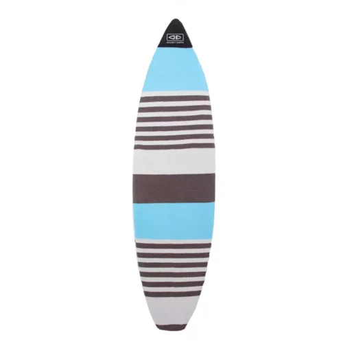 O&E Shortboard Stretch Cover - SCSB09 Shortboard Stretch Surfboard Cover Blue - O&E