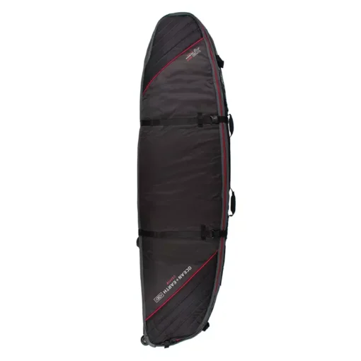 O&E Quad Wheel Shortboard Bag - SCSB15 Quad Wheel shortboard fish red 22 profile - O&E