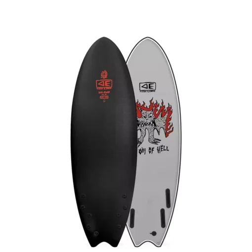 O&E Bat Outta Hell 5'6" - SEPR56 Bat Outta Hell Quad black Soft board 23 C e01a051a 2f17 491f a14d - O&E