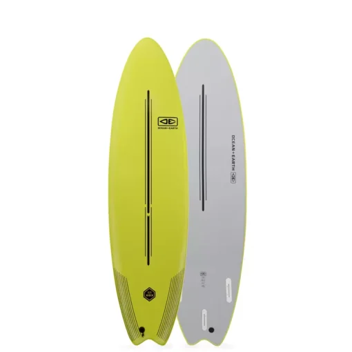 O&E Ezi-Rider 7'0" - SESO70 Ezi Rider 7 0 lime Soft board 23 - O&E