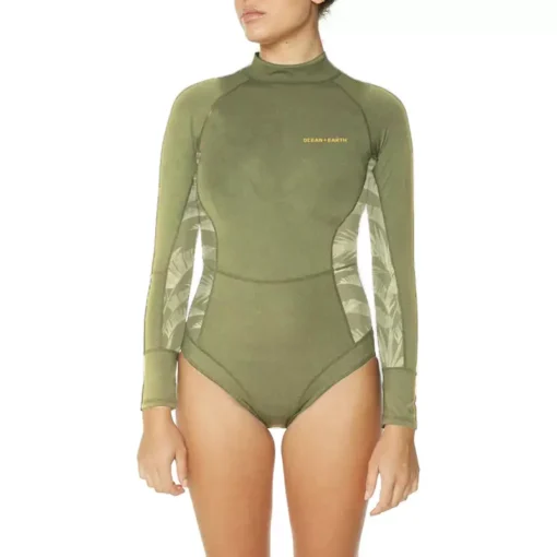 O&E Girls Oceana L/S Back Zip Surf Suit - SLRS33 LADIES OCEANIA BACKZIP RASH LSSURFSUIT olive 22 724f8492 050a 48e1 a88e 92e258c9e0c2 1800x1800 1 - O&E