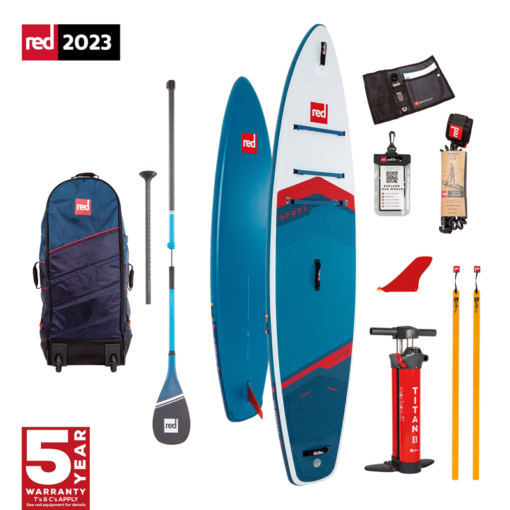 Red Paddle Package - 11.0 Sport HT 2024 - SPORT 11 0 HYBRID CARBON BLUE - Red Paddle